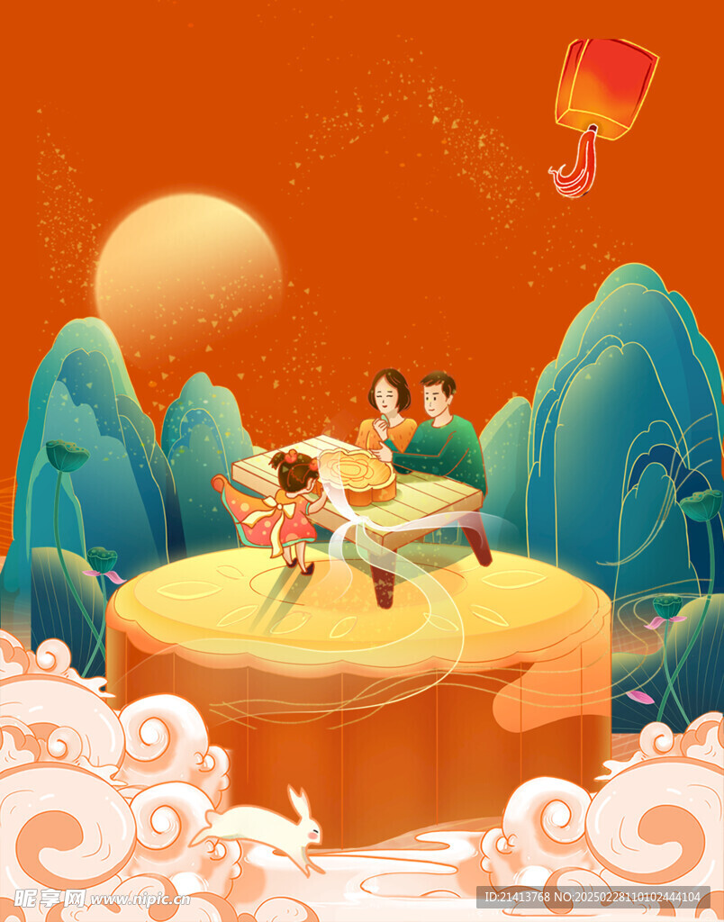 中秋節(jié)背景 