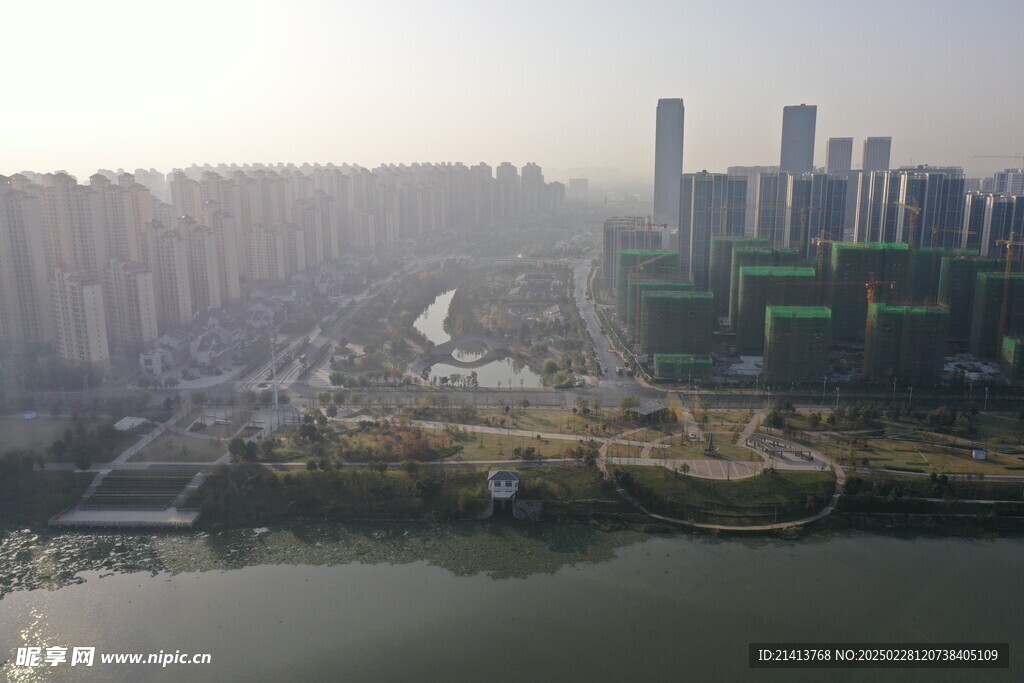 城市建筑全景