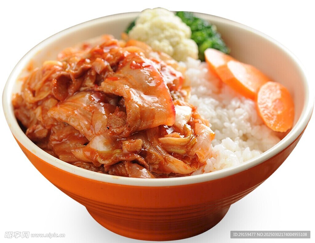 辣白菜豬肉飯