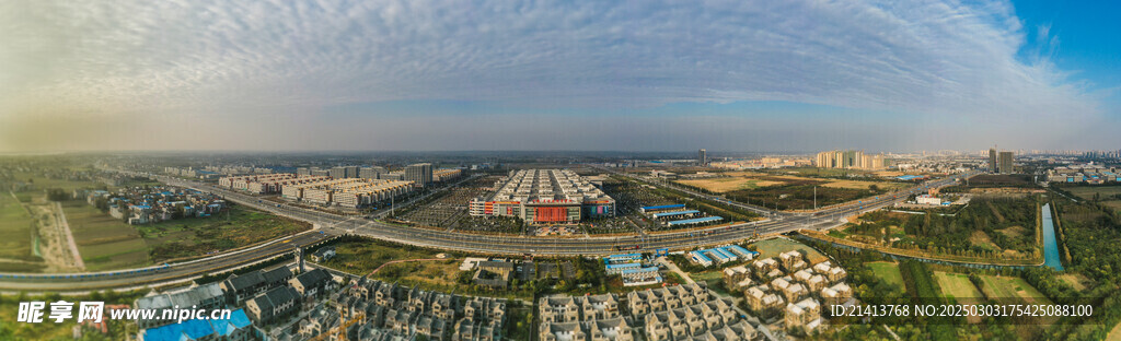 城市建筑全景
