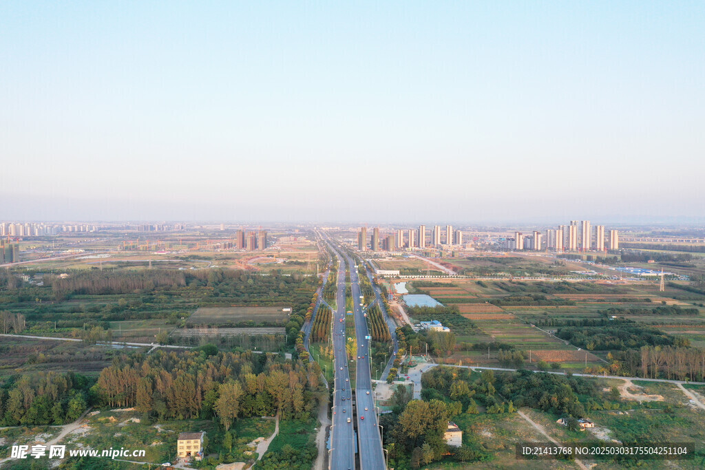 城市建筑全景