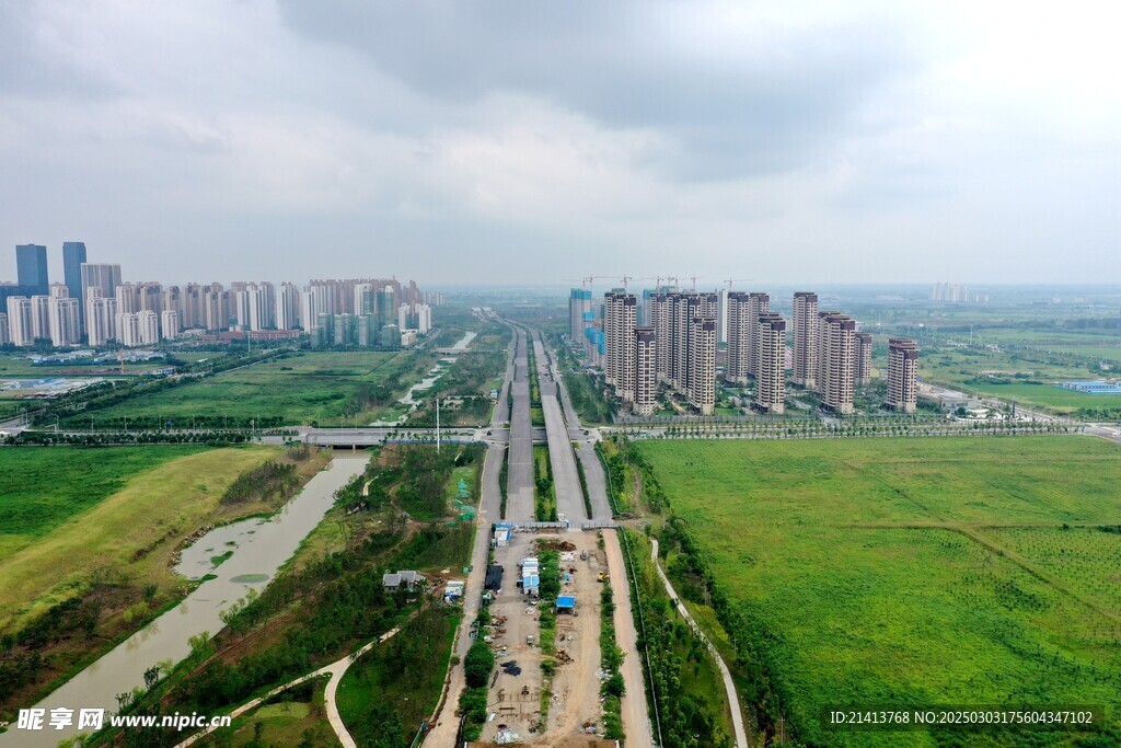 城市建筑全景