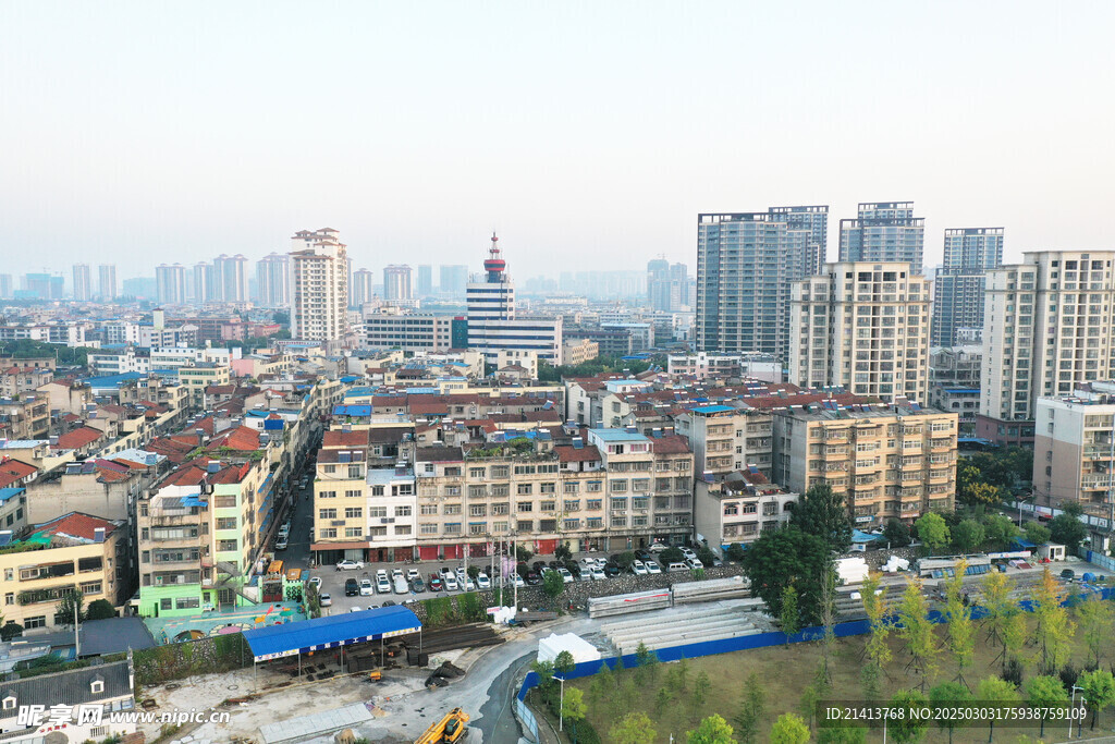 城市建筑全景