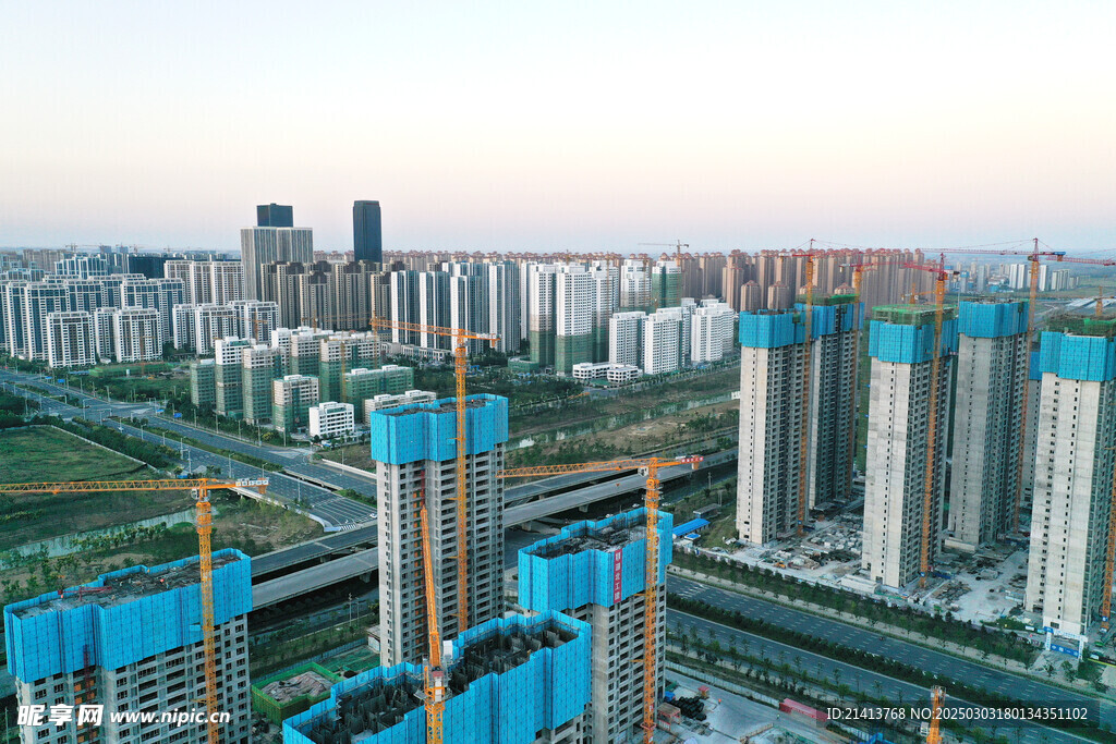 城市建筑全景