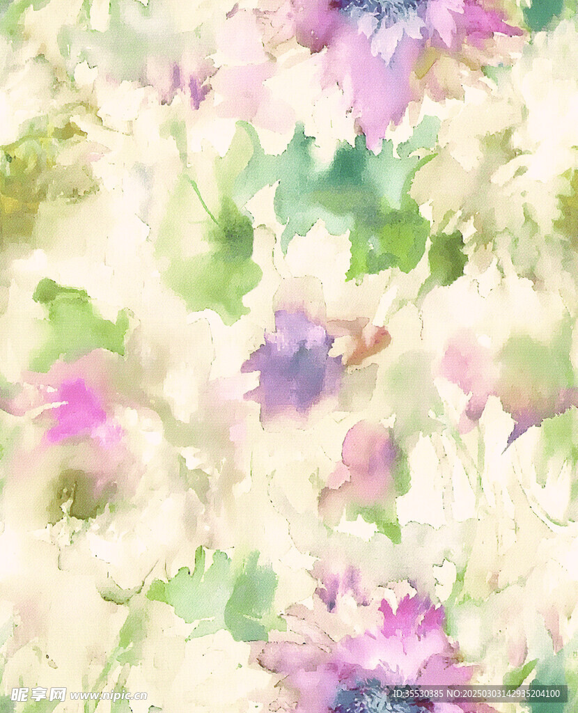 水彩扎染