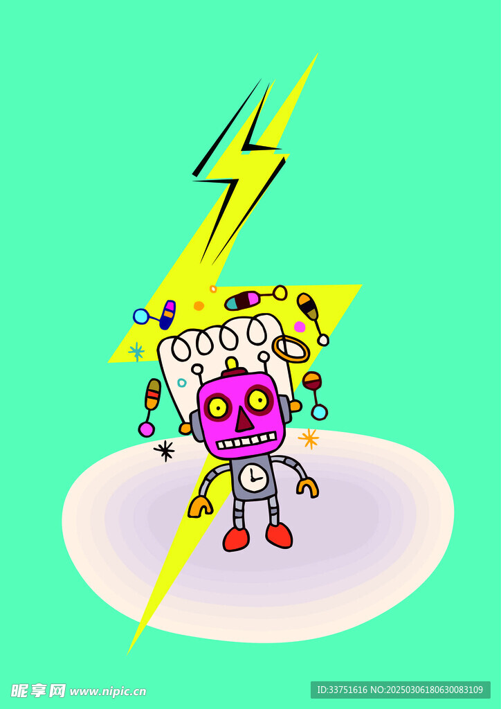 機器人插畫