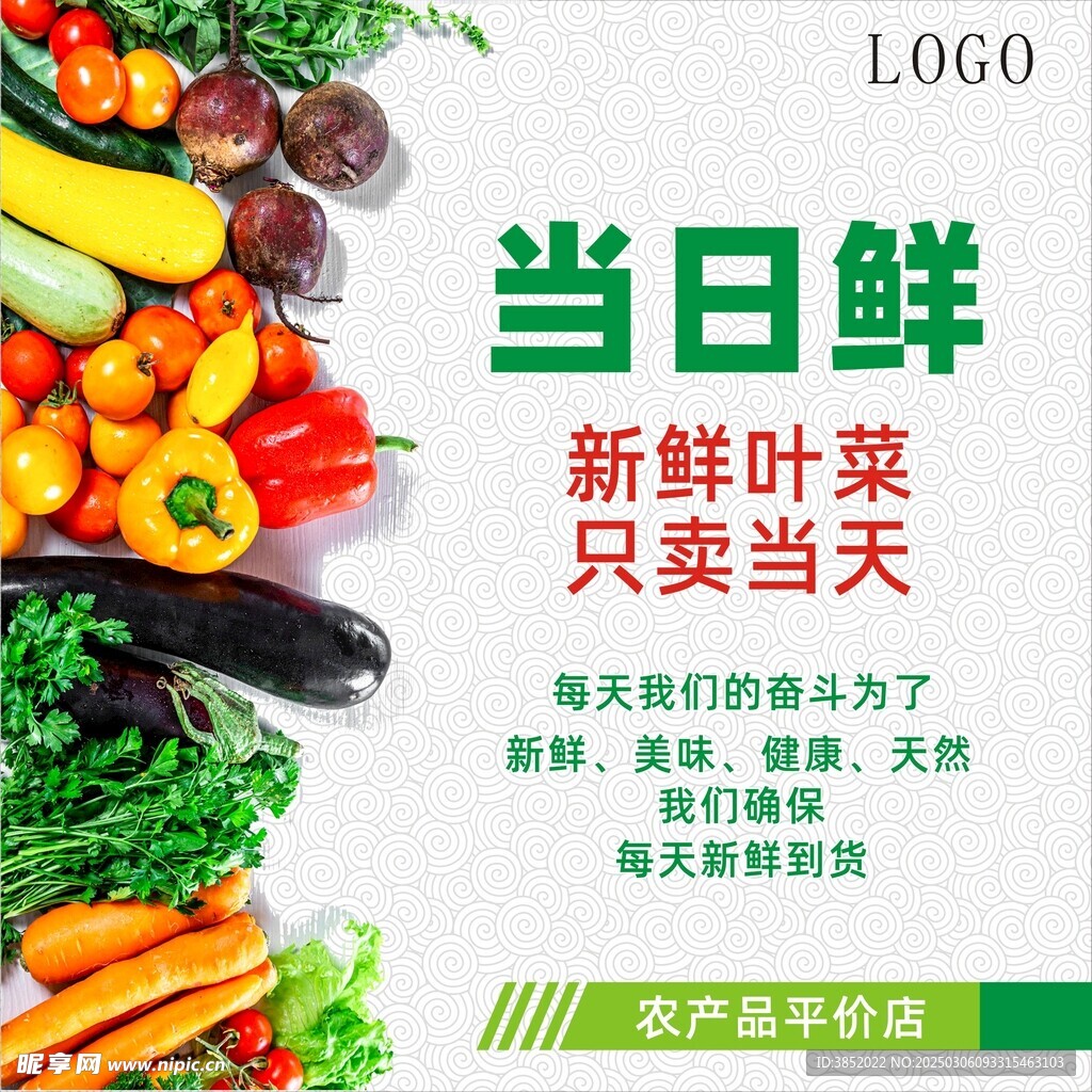 生鮮區海報