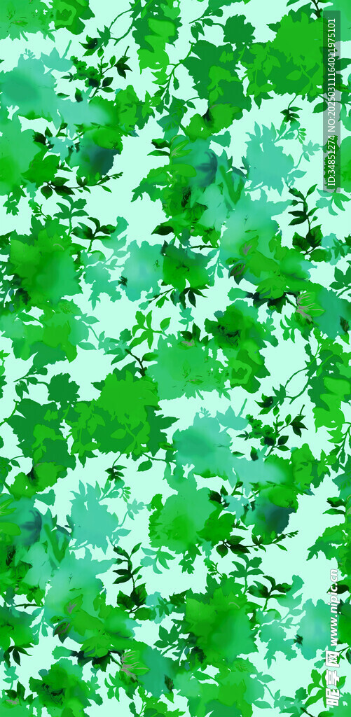 扎染樹葉