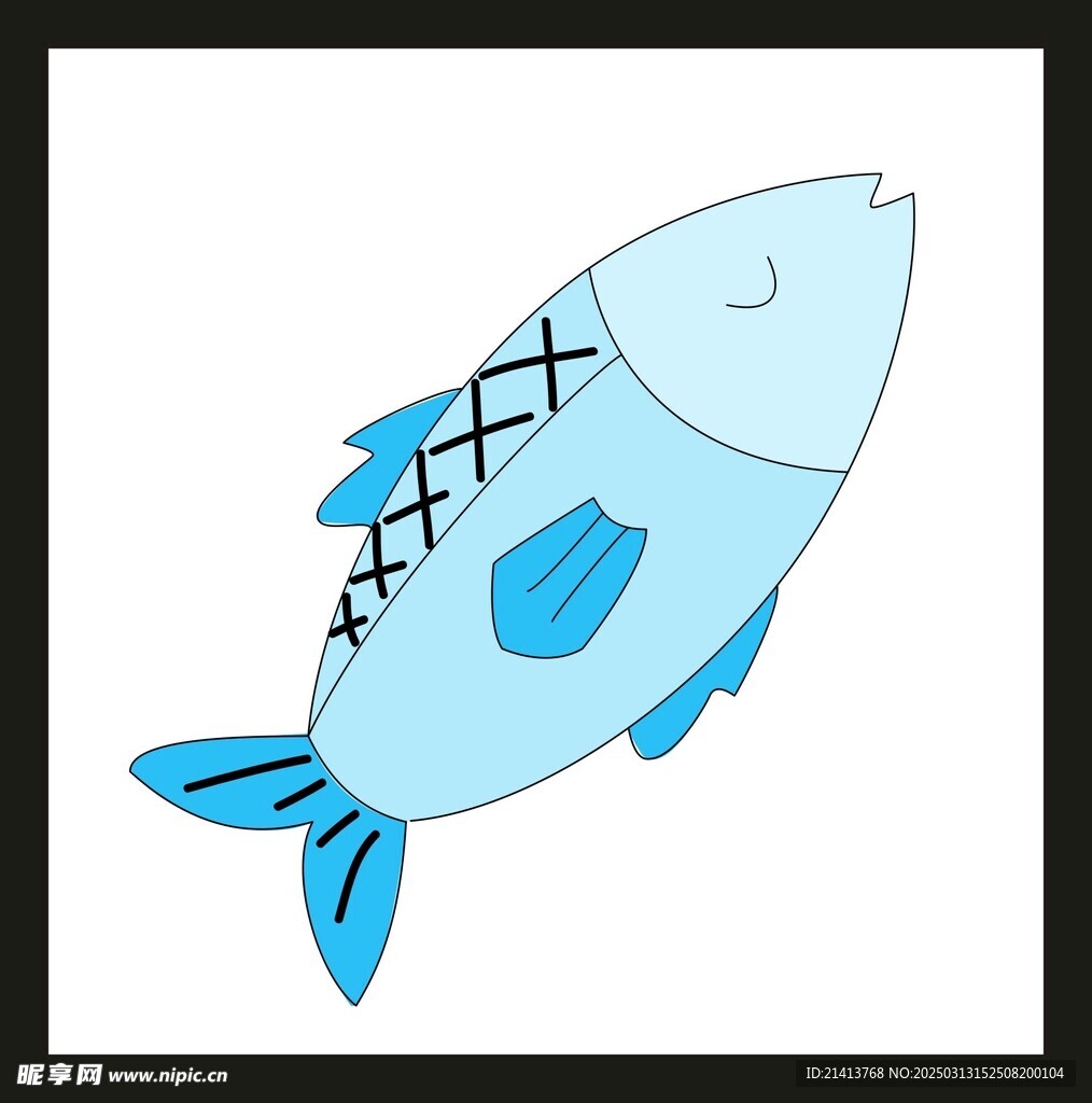 手繪小金魚 