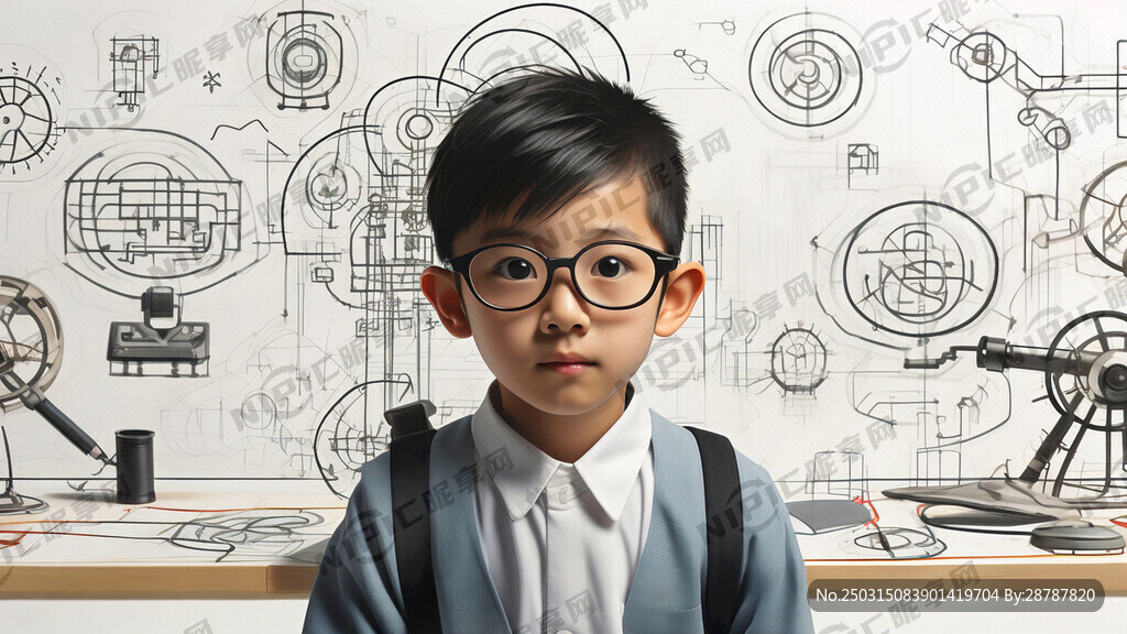 小學(xué)生繪畫 科技