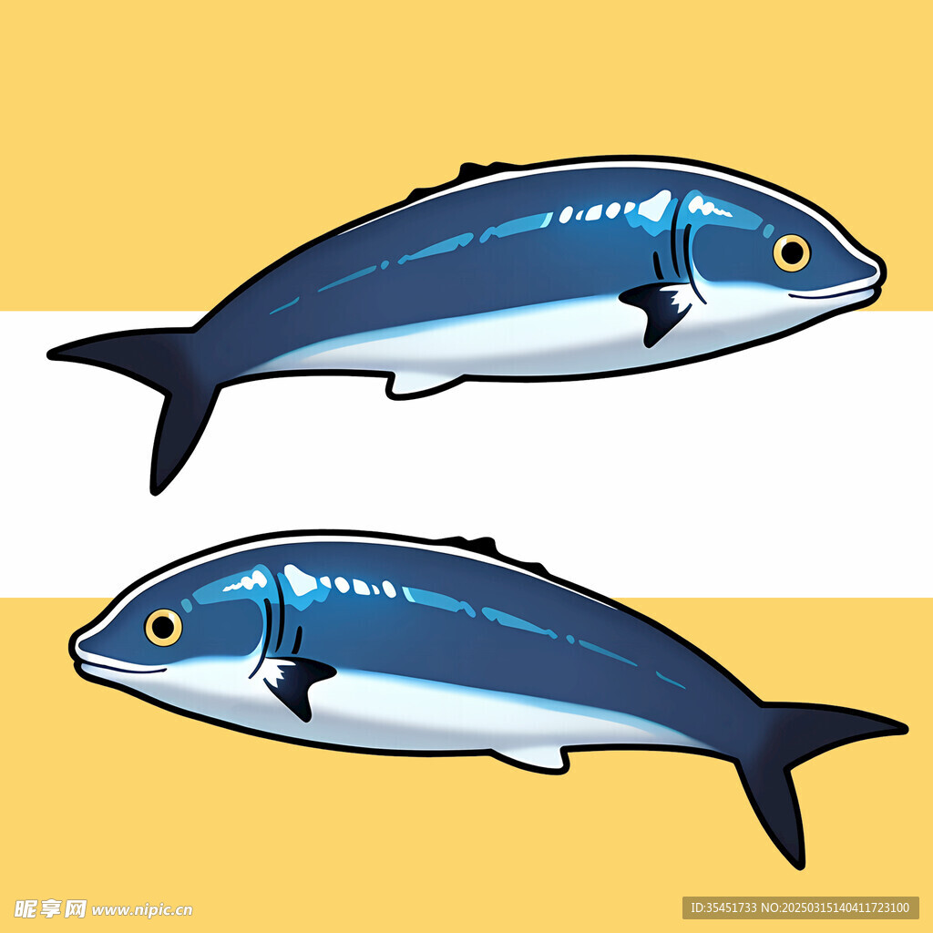 手繪卡通創(chuàng)意魚