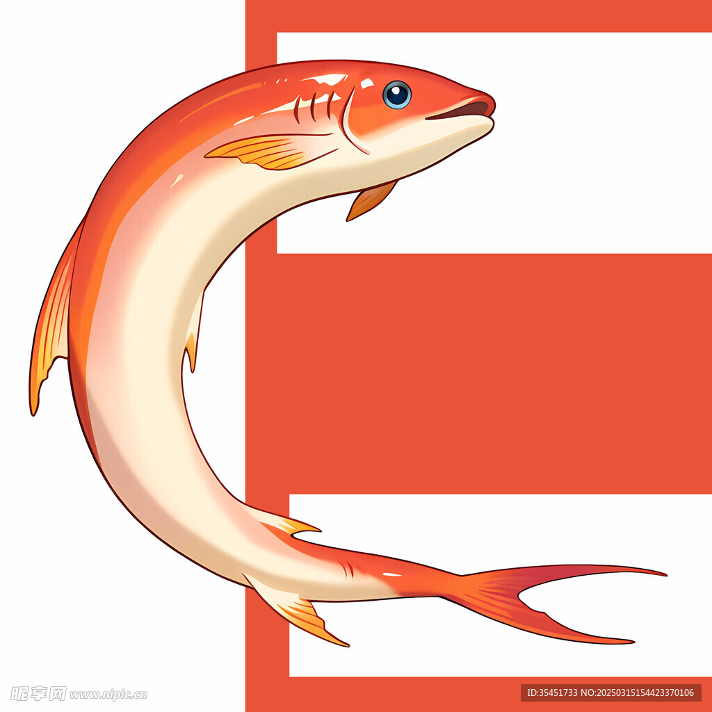 手繪卡通創(chuàng)意魚