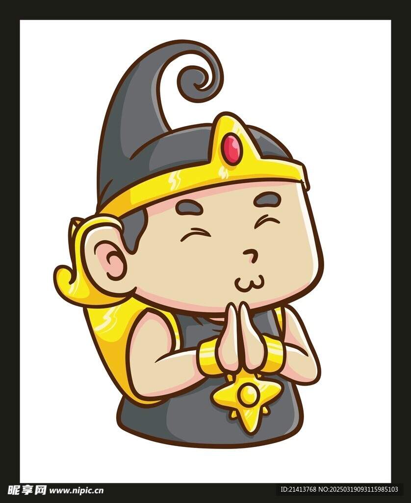 手繪古代人物