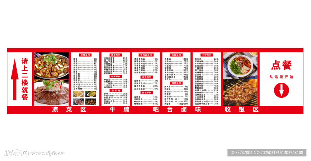 牛肉面燈箱