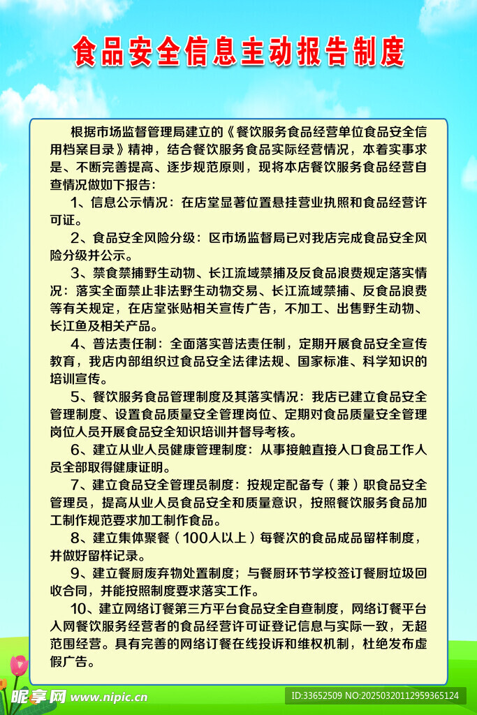 食品安全報告