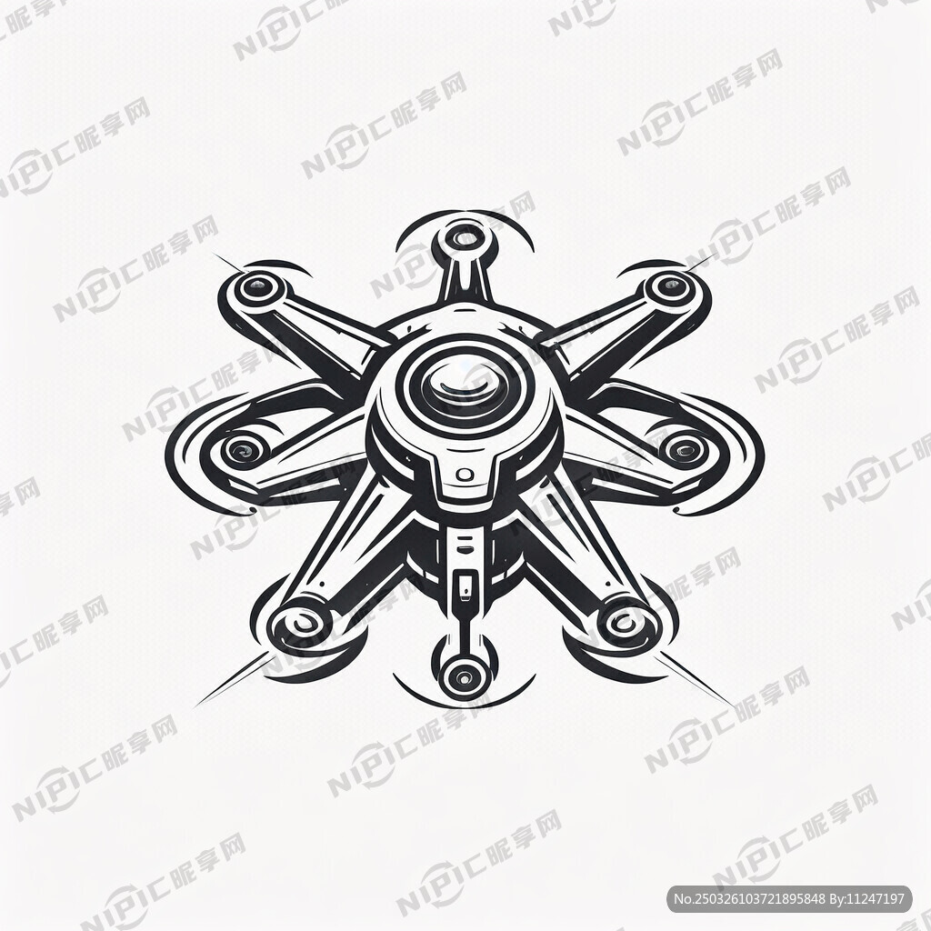 幫我設(shè)計(jì)一個(gè)無人機(jī)品牌的標(biāo)志