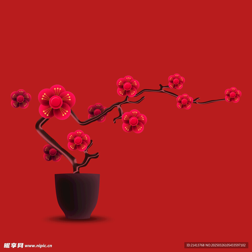臘梅寒梅梅花