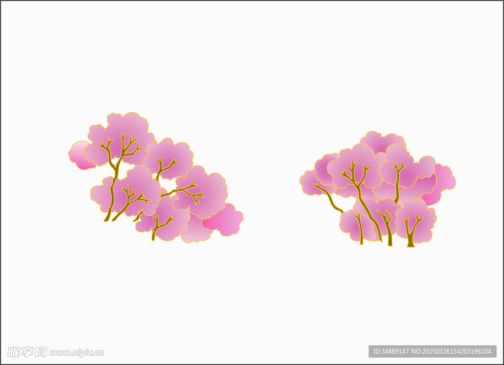 粉色樹