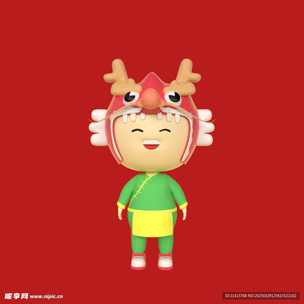 手繪兒童男孩