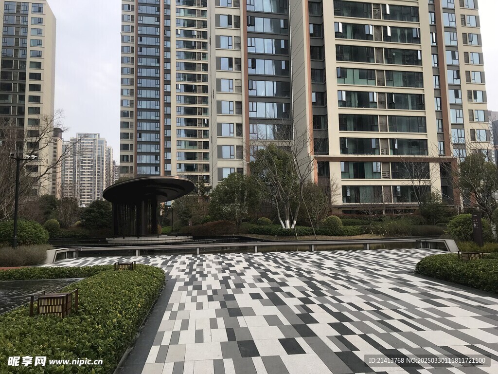 城市小區風景