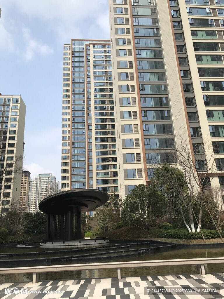 城市小區風景