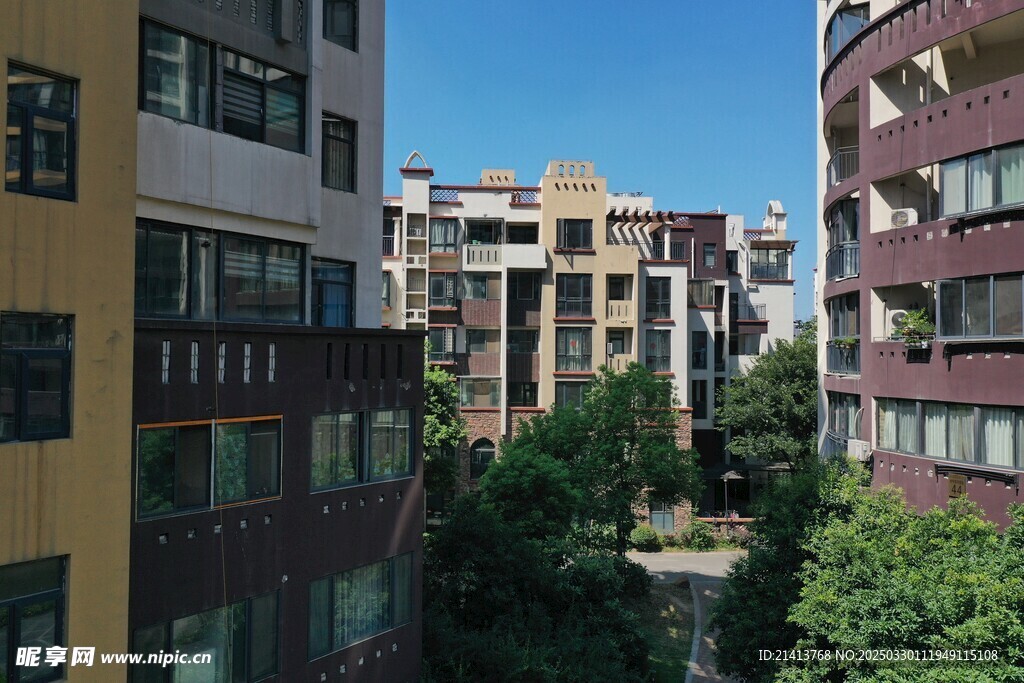 城市小區風景