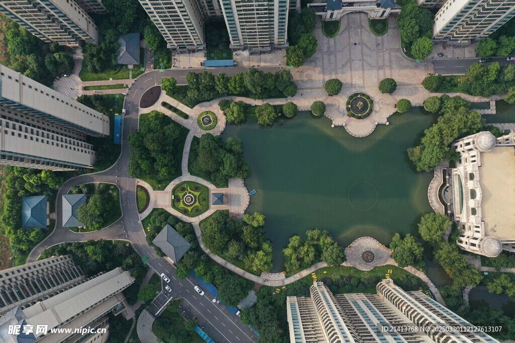 城市小區(qū)風景