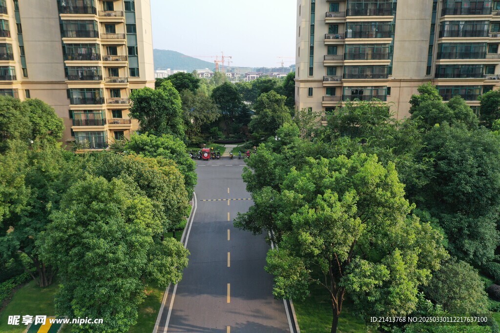 城市小區風景