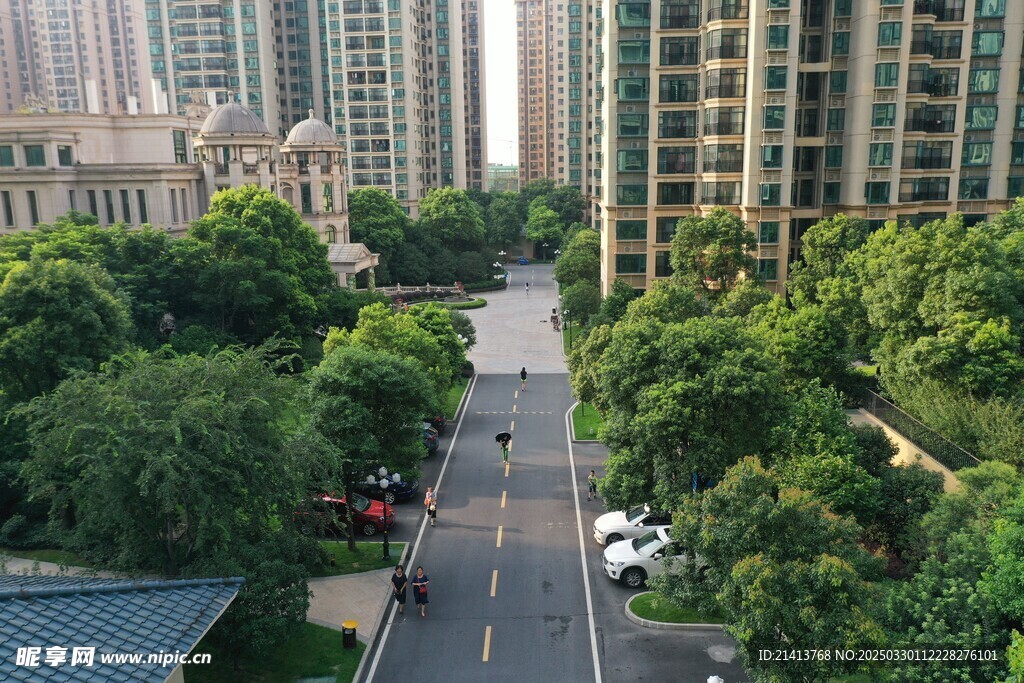 城市小區風景