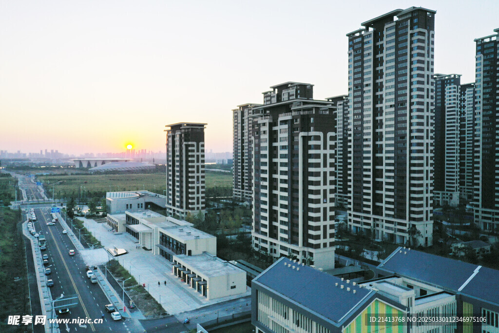 城市小區風景