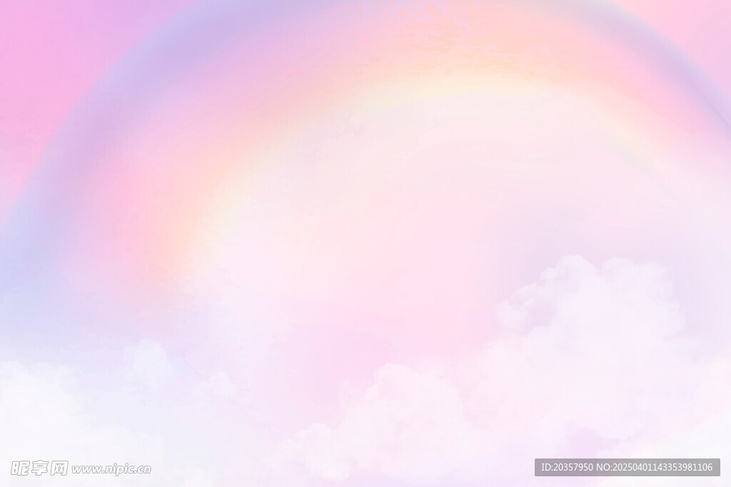 天空云朵背景 漸變天空