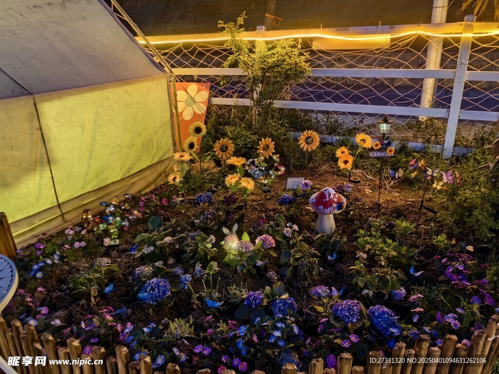 花園夜景