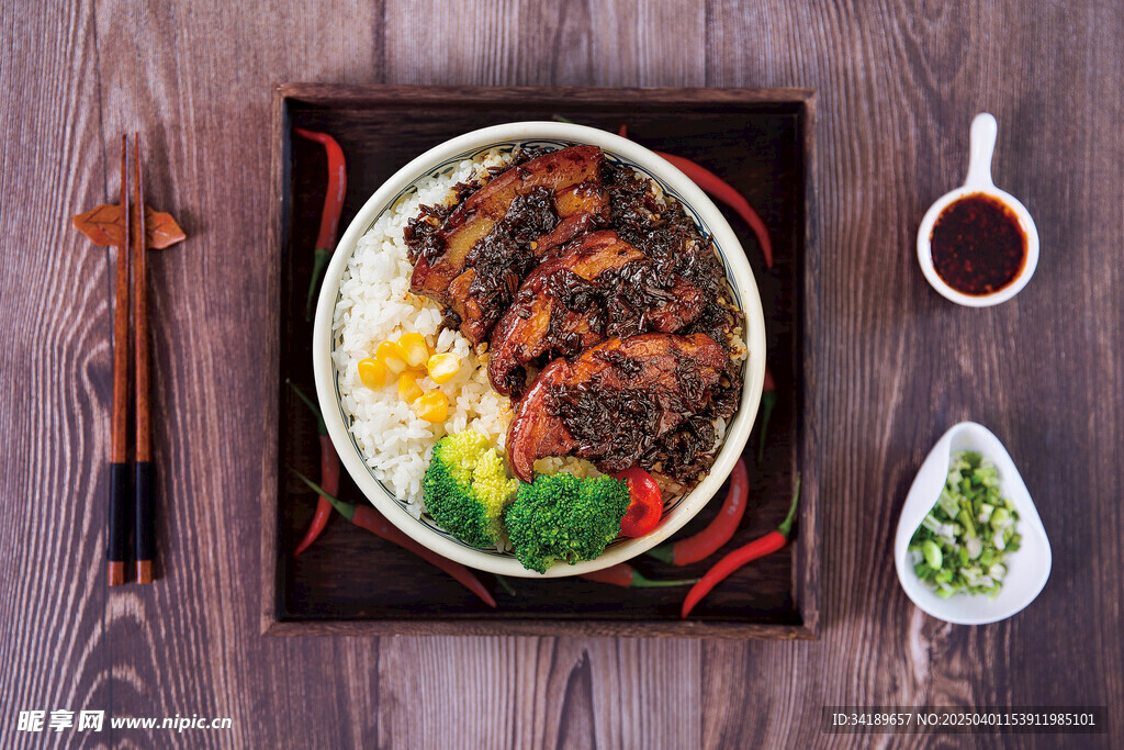 梅菜扣肉飯