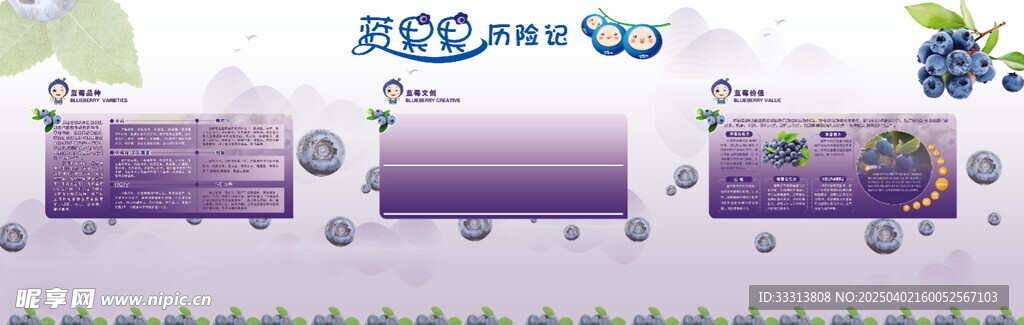 藍莓文化  可愛藍莓