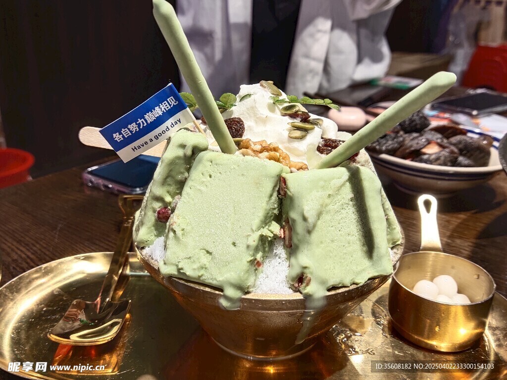 抹茶刨冰