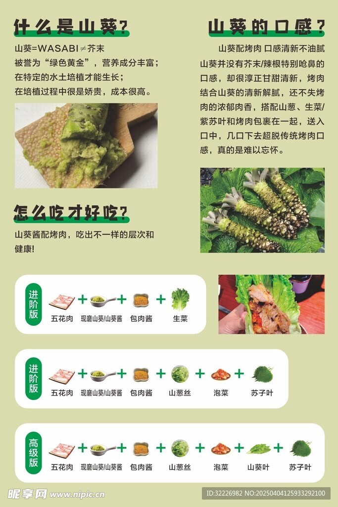 山葵的好處