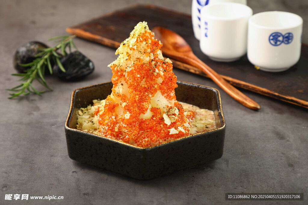 火山魚籽土豆沙拉