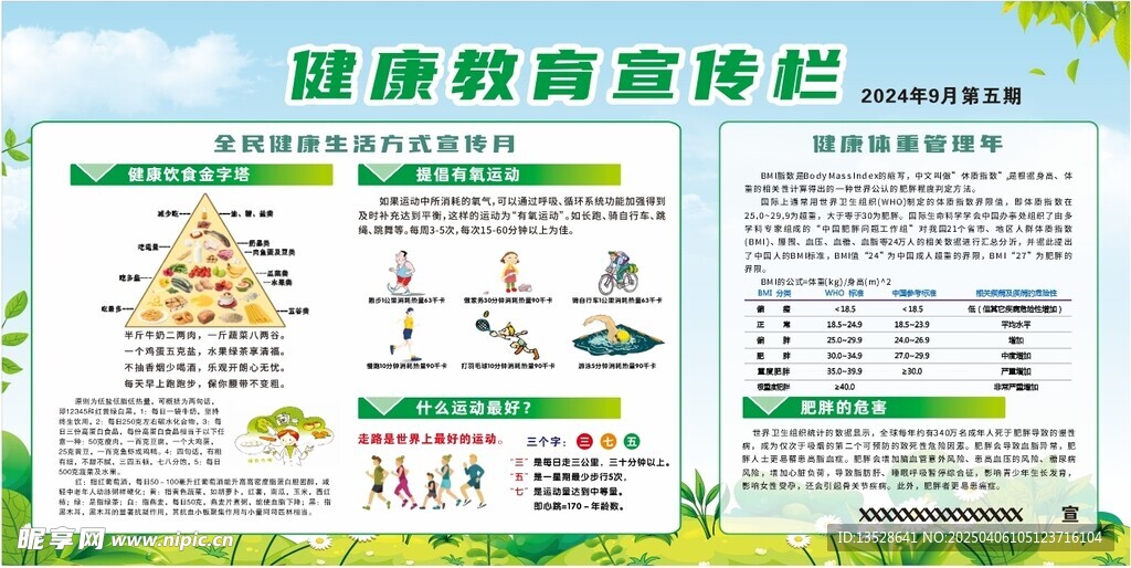 健康教育宣傳欄