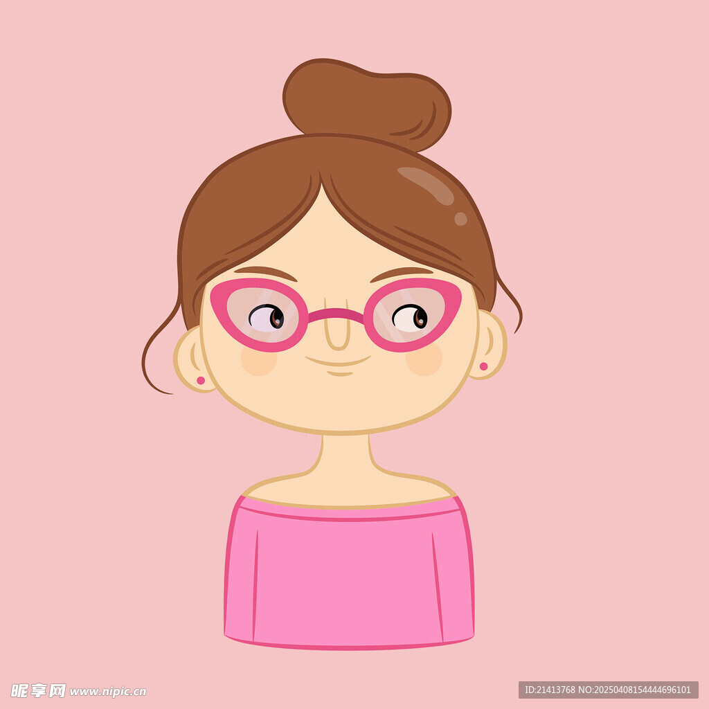 卡通女孩頭像