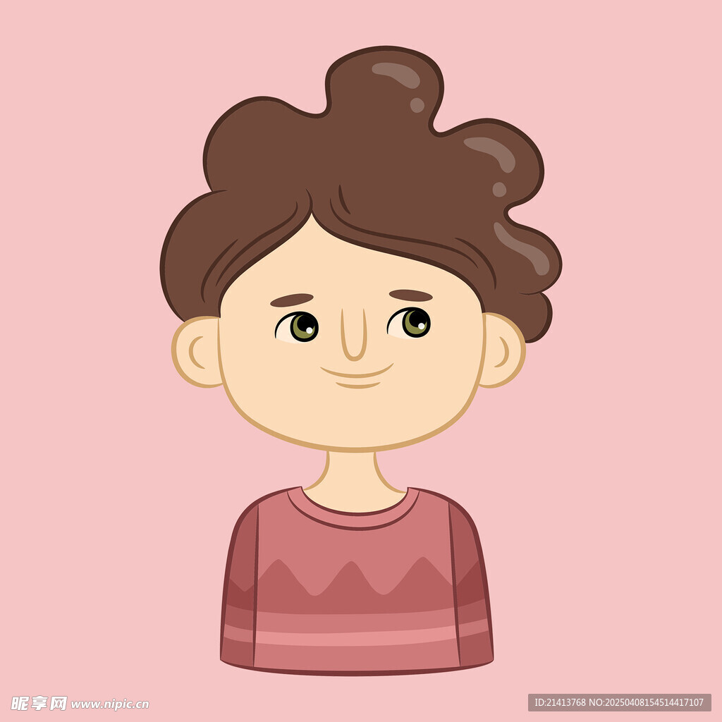 卡通女孩頭像