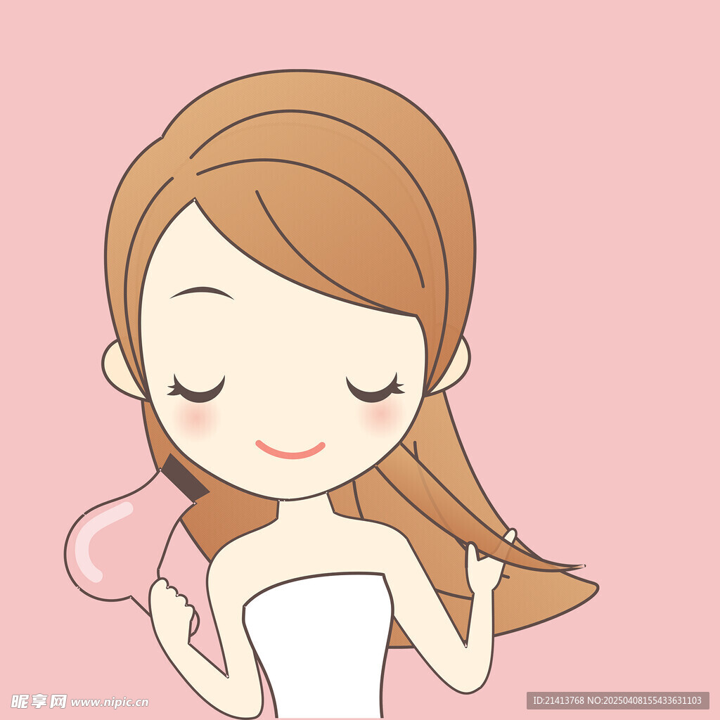 卡通女孩頭像