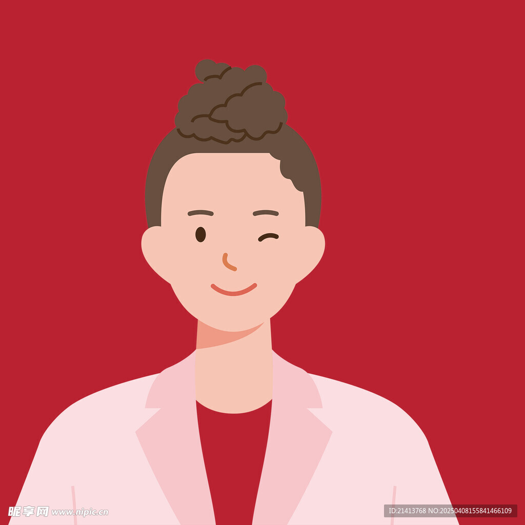 卡通女孩頭像
