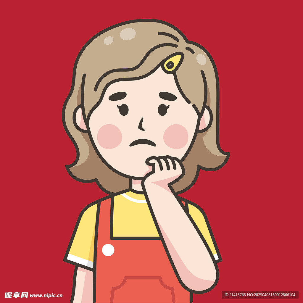 卡通女孩頭像
