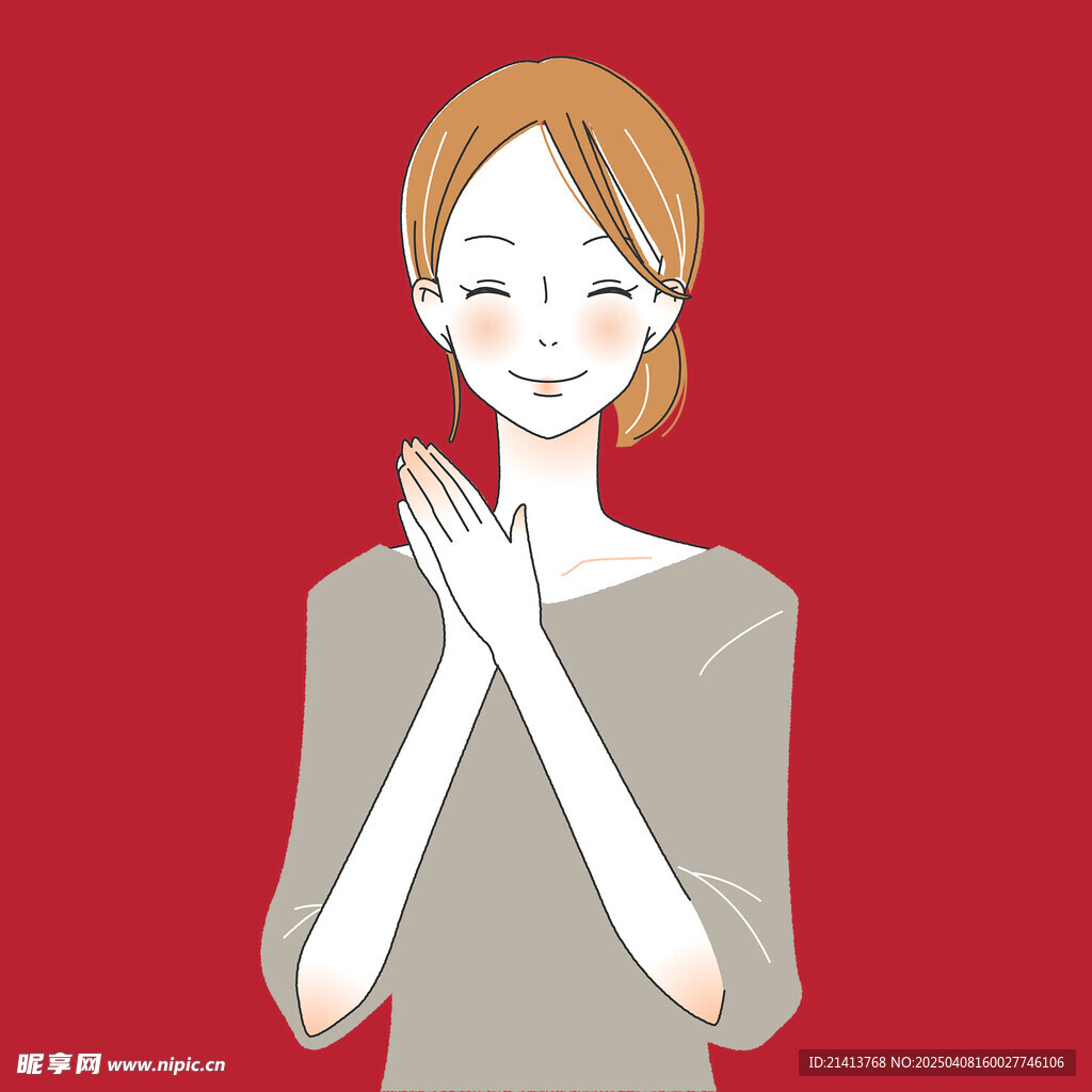卡通女孩頭像