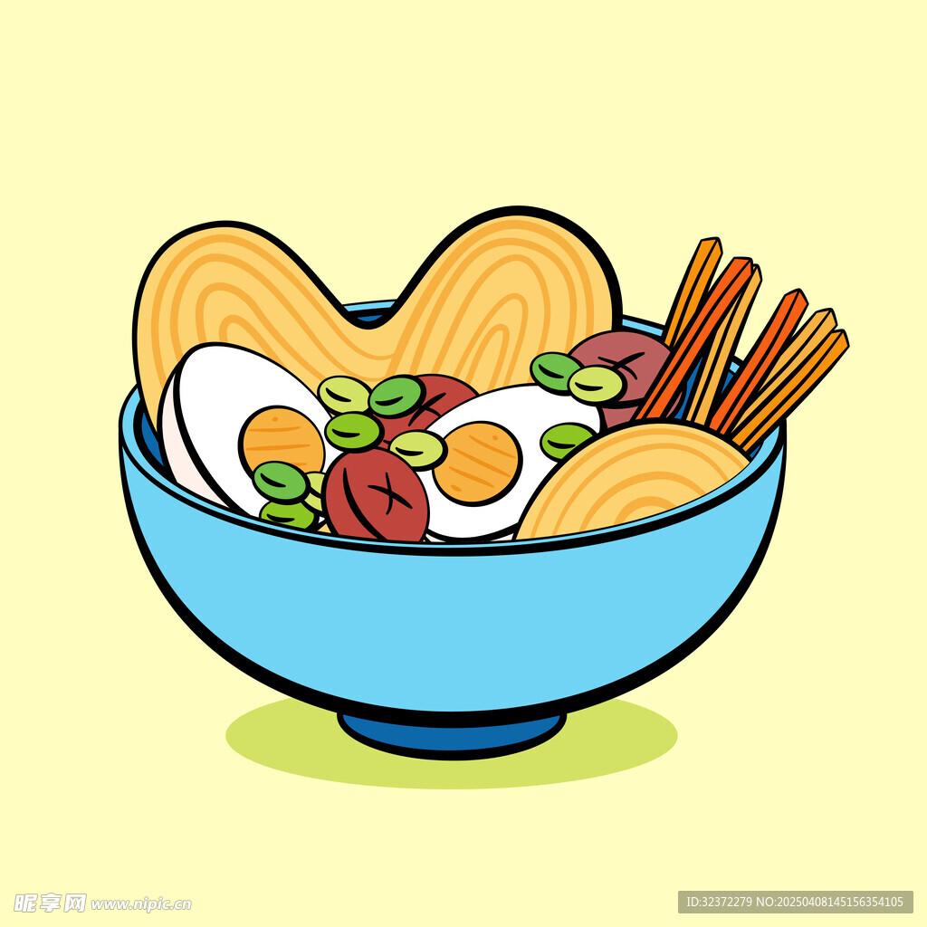 美食插畫