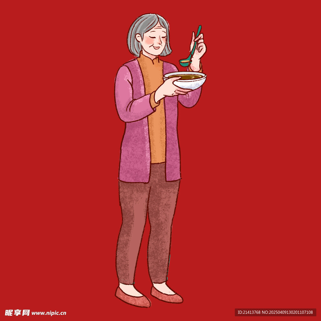 插畫女孩女人