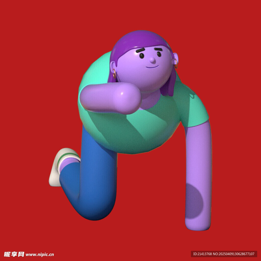 插畫女孩女人