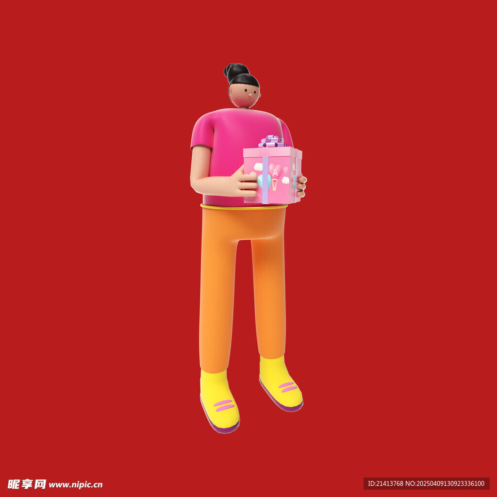 插畫女孩女人
