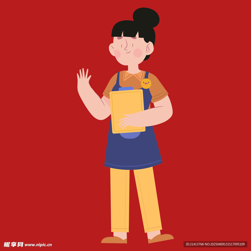 插畫女孩女人