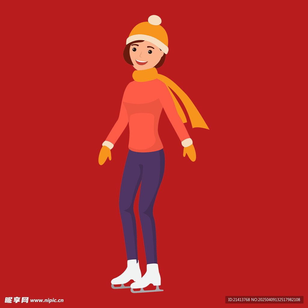 插畫女孩女人